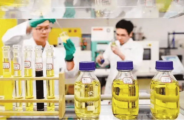 （圖：礦物油消泡劑實驗測試）