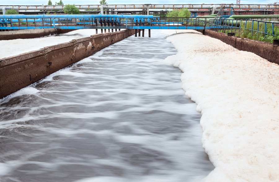 （圖：循環污水池）