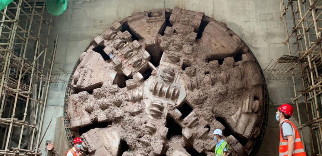 (圖:南輝管廊盾構消泡劑應用)