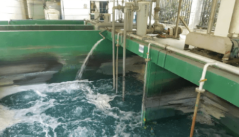 （電鍍廢水用消泡劑應用場景） 